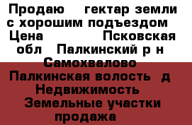 Продаю 40 гектар земли с хорошим подъездом › Цена ­ 80 000 - Псковская обл., Палкинский р-н, Самохвалово (Палкинская волость) д. Недвижимость » Земельные участки продажа   